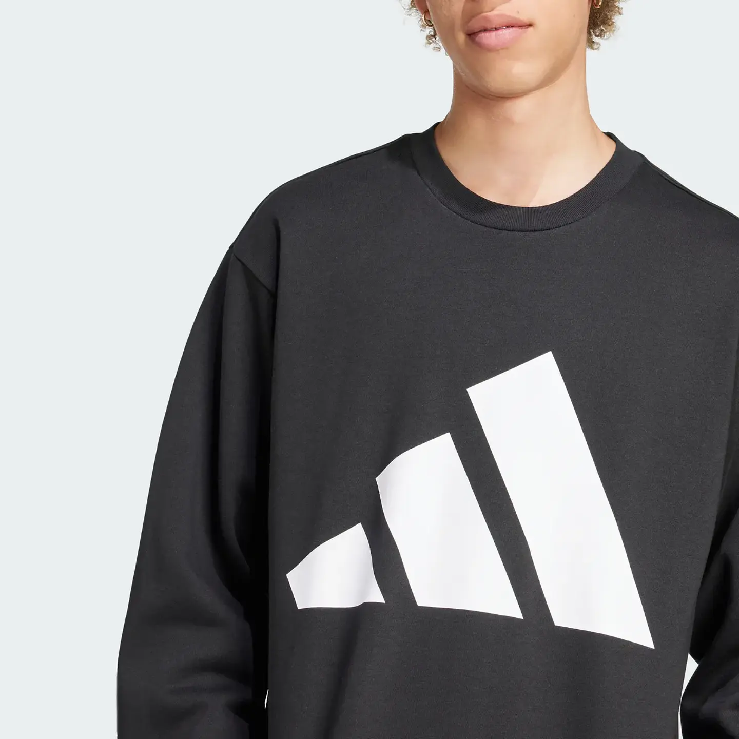 POLERON HOMBRE C/P M BL FL SWT SPORTSWEAR ADIDAS IN6149 NEGRO 2