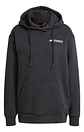 POLERON MUJER CANGURO W MT S LOGO HD HIKING ADIDAS IZ3342 NEGRO - Miniatura 2