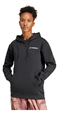 POLERON MUJER CANGURO W MT S LOGO HD HIKING ADIDAS IZ3342 NEGRO - Miniatura 1