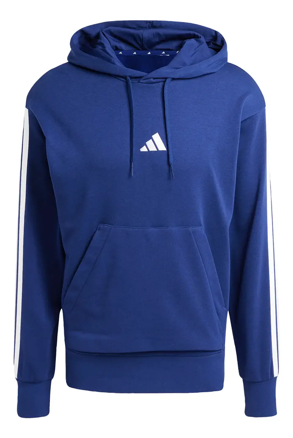 POLERON HOMBRE CANGURO M 3S FT HD SPORTSWEAR ADIDAS JD1872 DARK BLUE 2