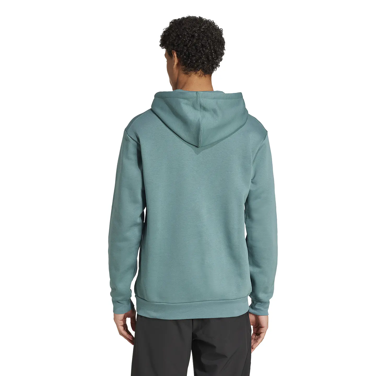 Poleron Hombre Canguro Mt Logo Hd New Color Outdoor Adidas Jm2788 Teal 3