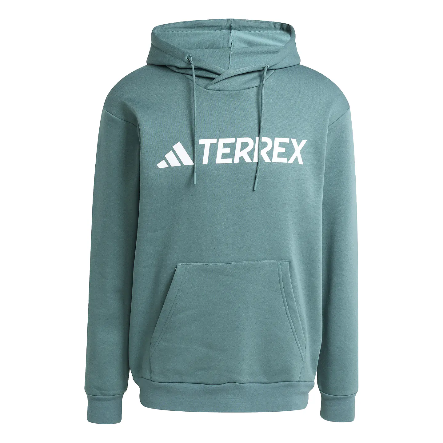 Poleron Hombre Canguro Mt Logo Hd New Color Outdoor Adidas Jm2788 Teal 2