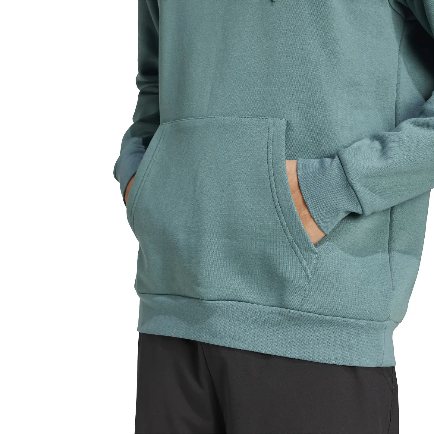 Poleron Hombre Canguro Mt Logo Hd New Color Outdoor Adidas Jm2788 Teal 6