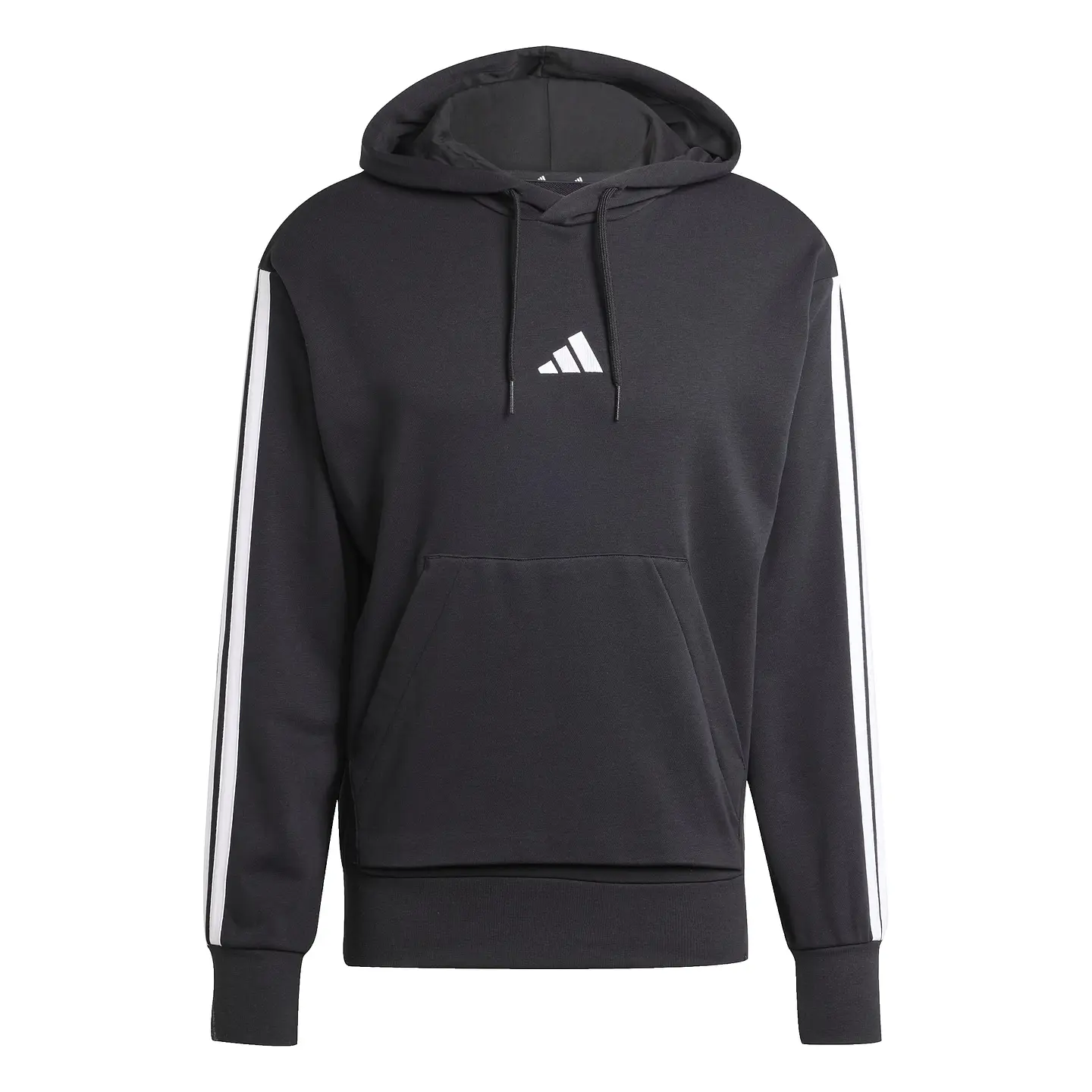 POLERON HOMBRE CANGURO M 3S FT HD SPORTSWEAR ADIDAS JD1874 NEGRO 2