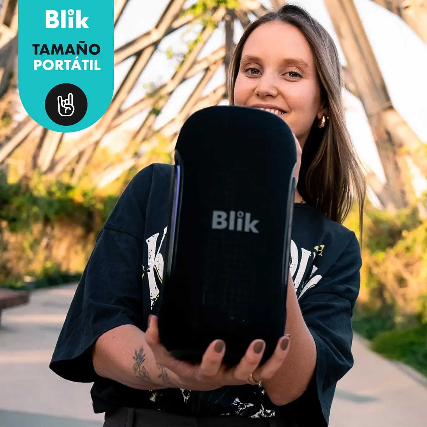 Parlante Bt Port Blik Hypebass-Blk 3