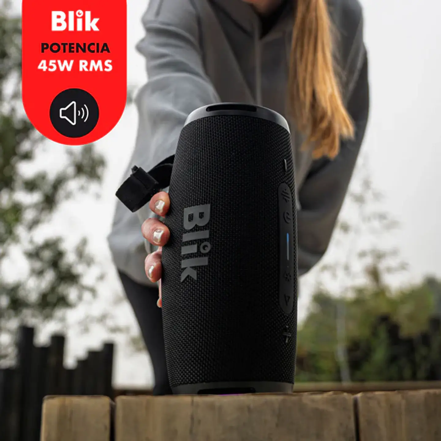 Parlante Bt Port Blik Bassmove 6
