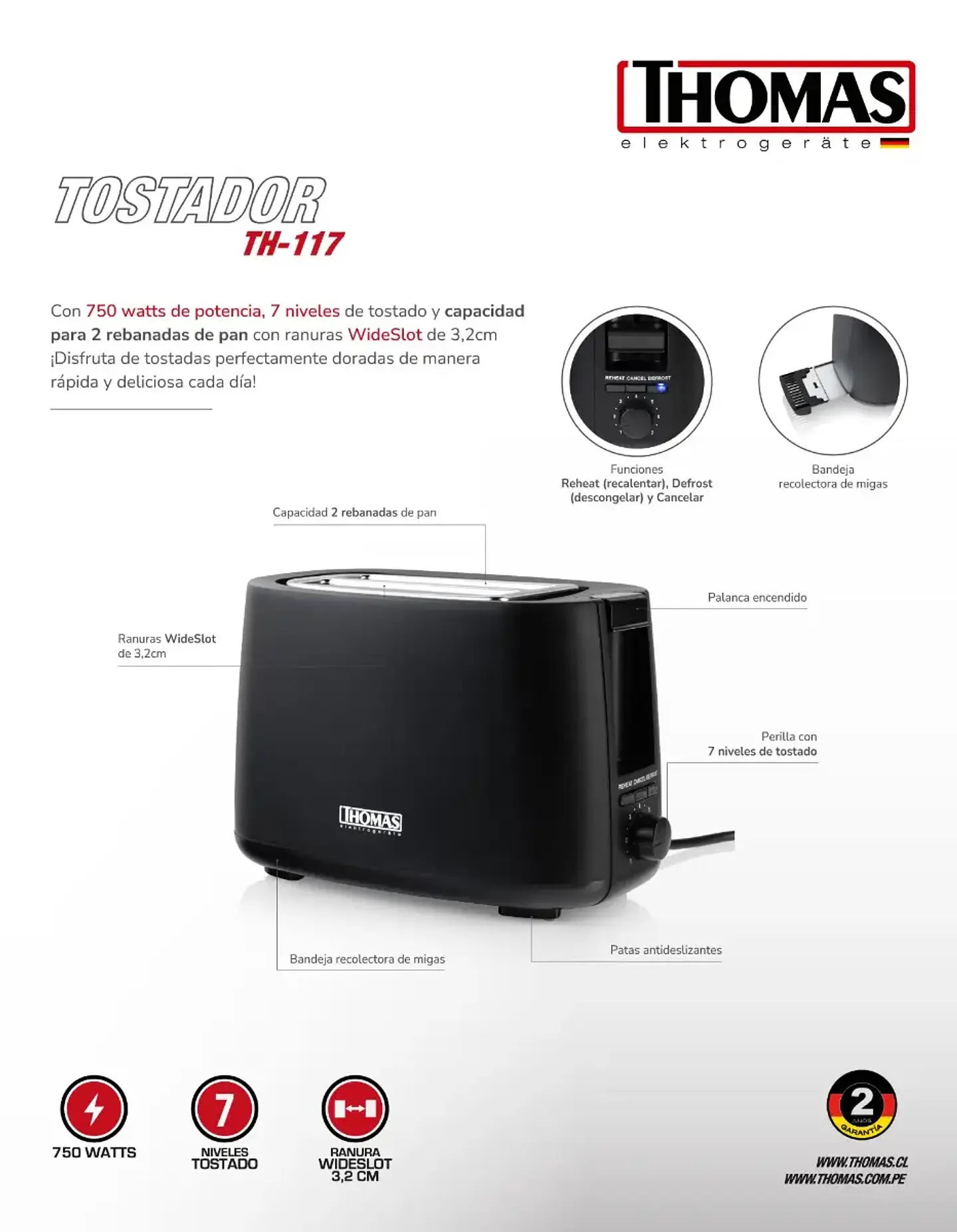 Tostador Thomas Th-117 3