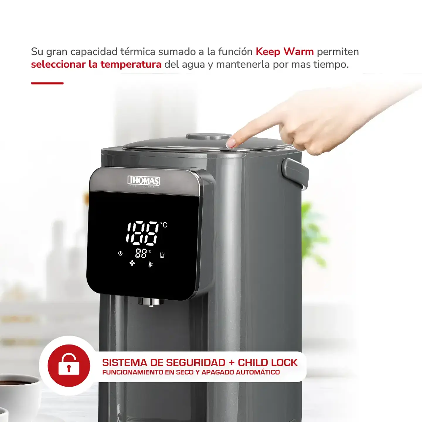 Termo Hervidor Thomas Th -Tk50 7