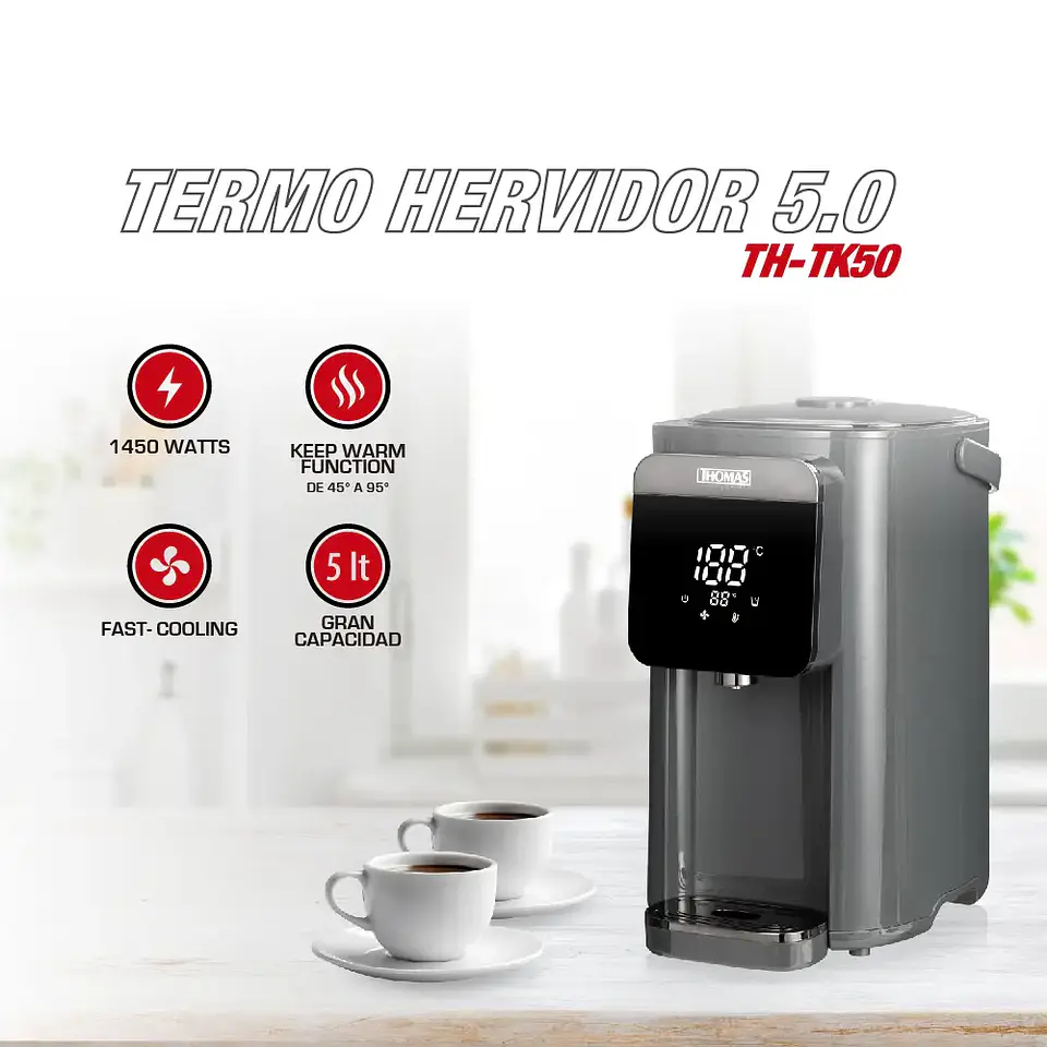 Termo Hervidor Thomas Th -Tk50 10