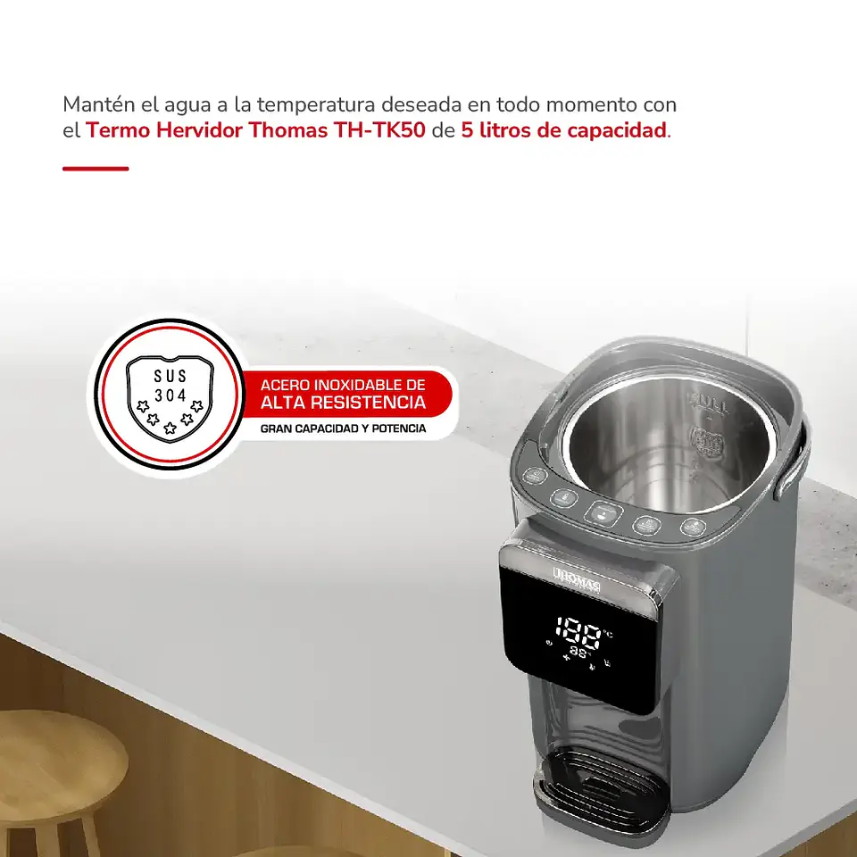 Termo Hervidor Thomas Th -Tk50 11