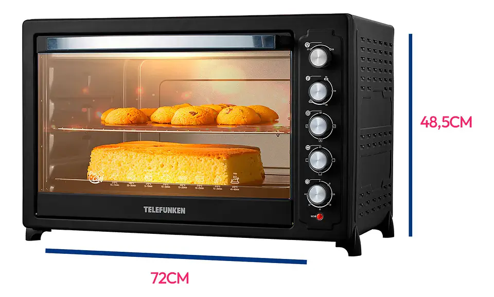 Horno Electrico 150 Lts Tf-E1500C Telefunken 10000025 4