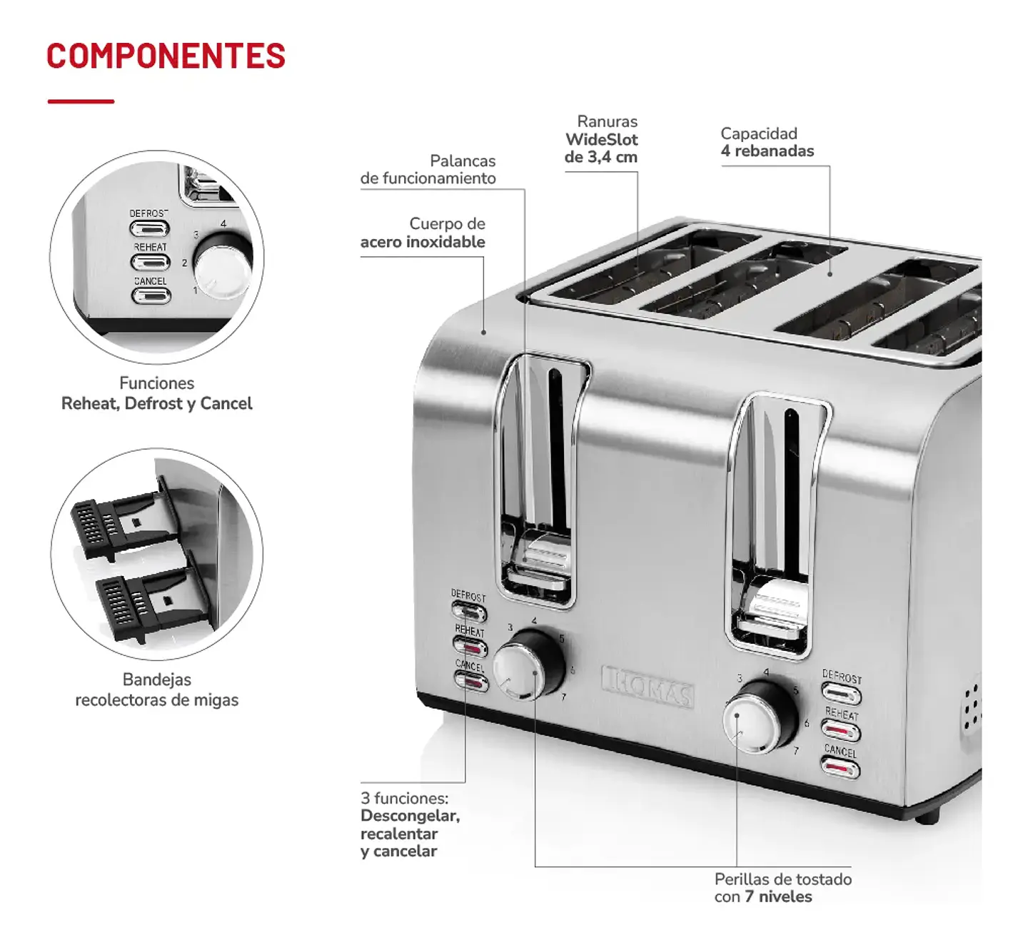 Tostador Thomas Th-133I 3