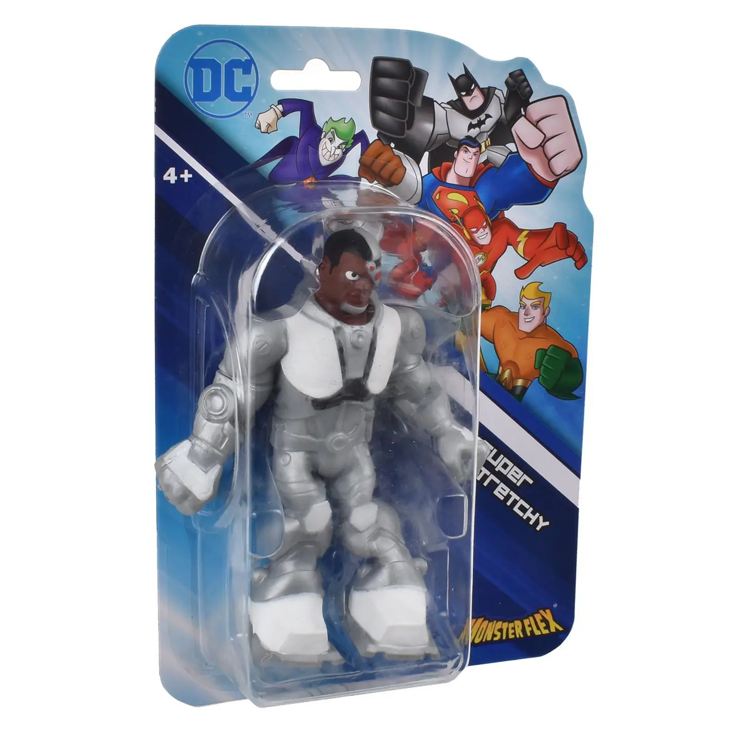 FIGURA STRECH ELASTICA MONSTER FLEX DE 14 CMS QUE SE ESTIRA DC COMICS ANSALDO 23858 23