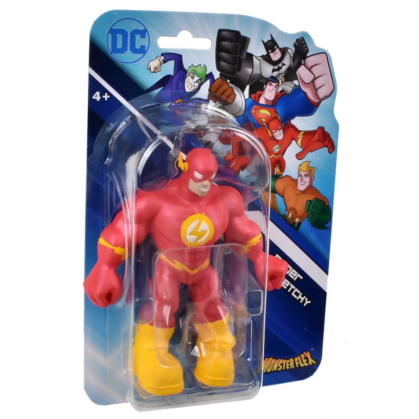 FIGURA STRECH ELASTICA MONSTER FLEX DE 14 CMS QUE SE ESTIRA DC COMICS ANSALDO 23858 25