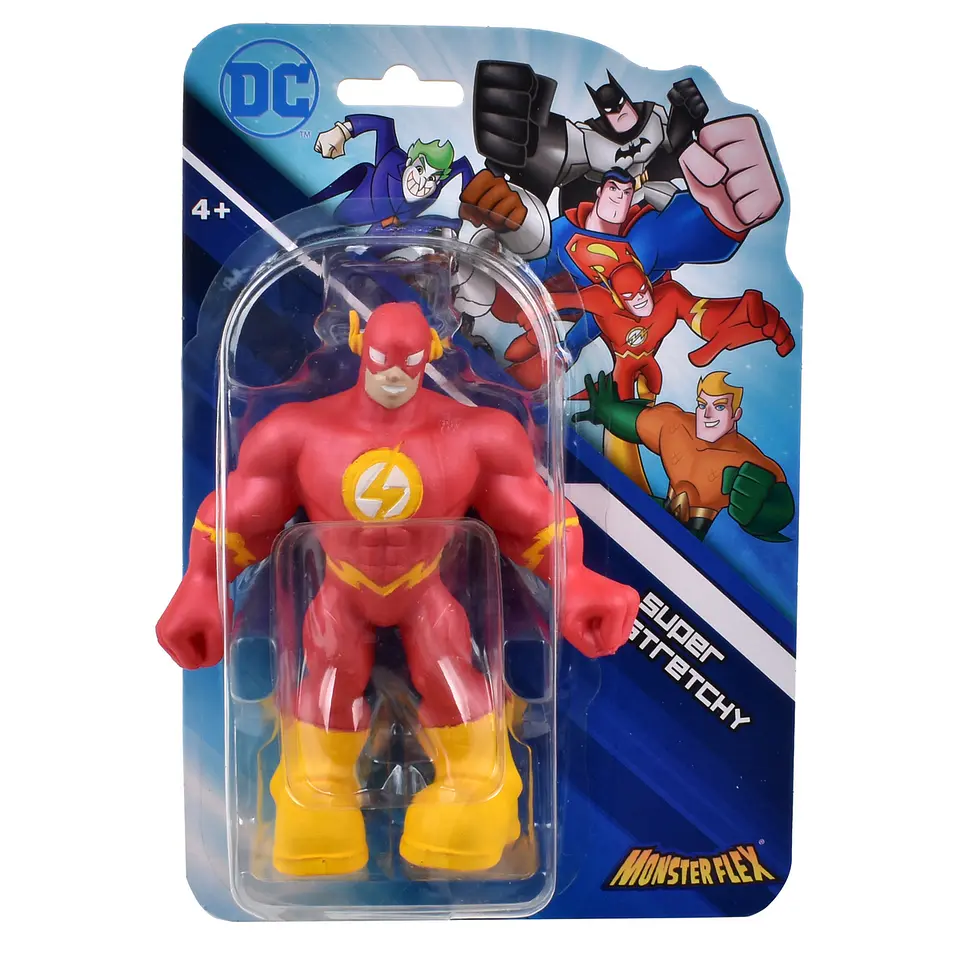 FIGURA STRECH ELASTICA MONSTER FLEX DE 14 CMS QUE SE ESTIRA DC COMICS ANSALDO 23858 30