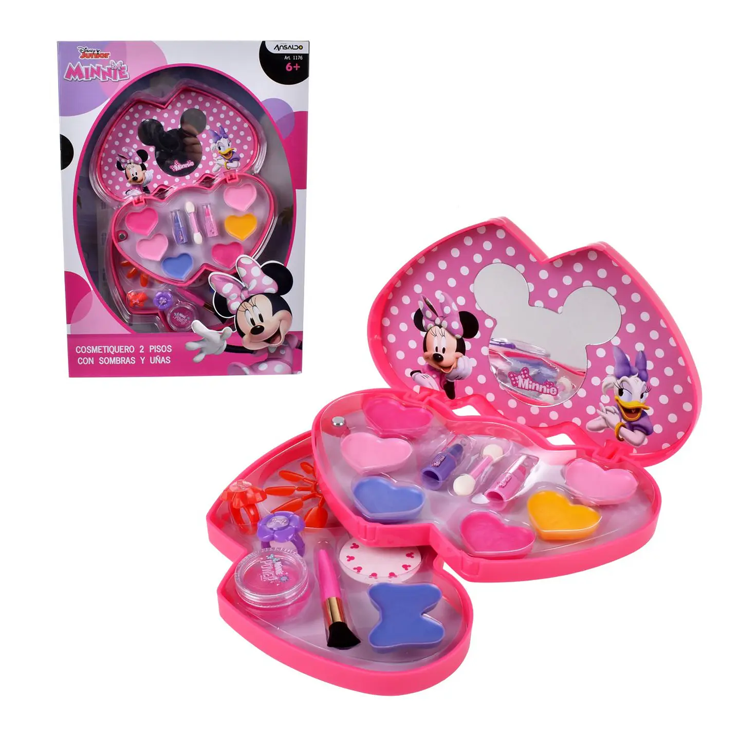 COSMETIQUERO 2 PISOS MINNIE ANSALDO 26027 2