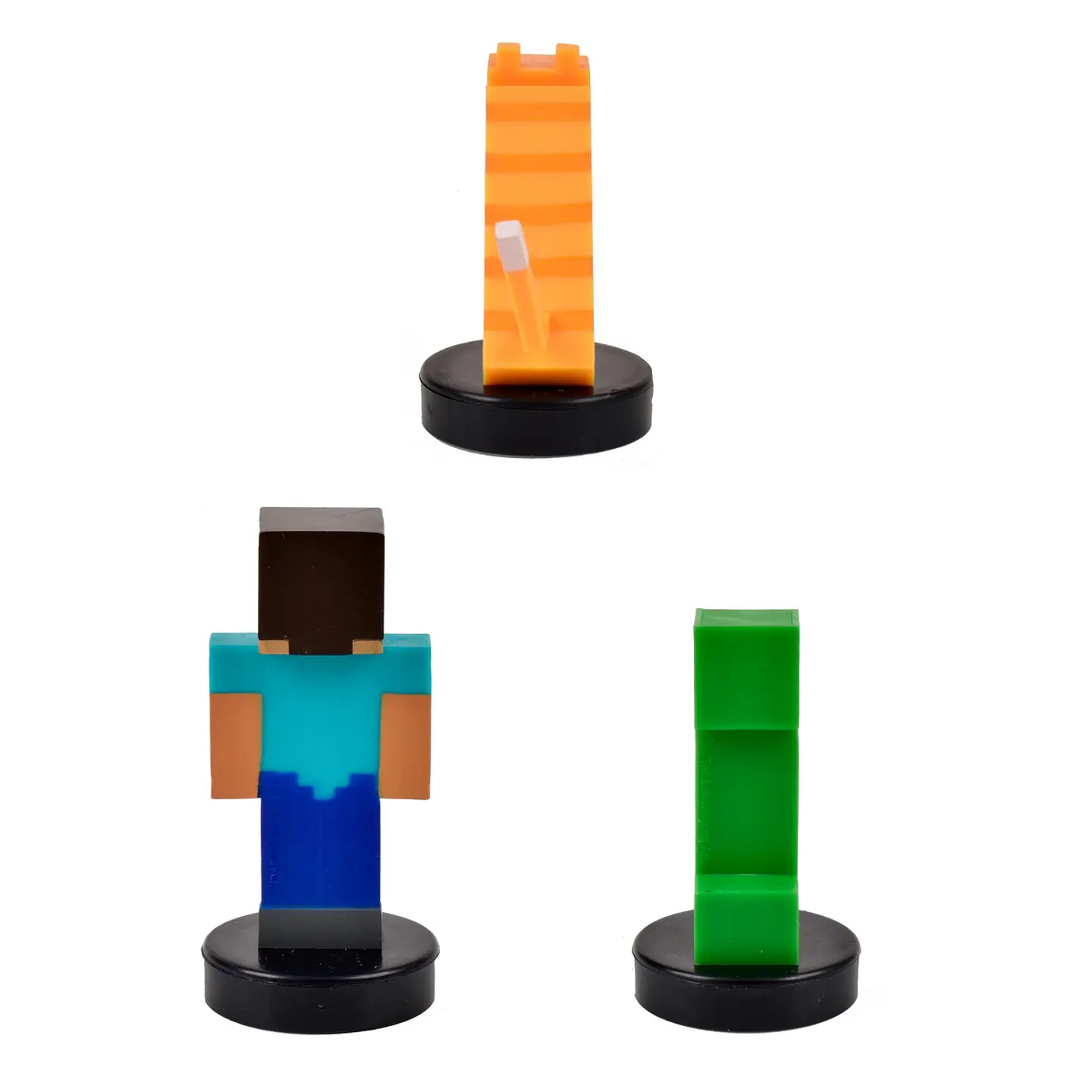 Pack De 3 Figuras Timbre Minecraft Ansaldo 34911 9