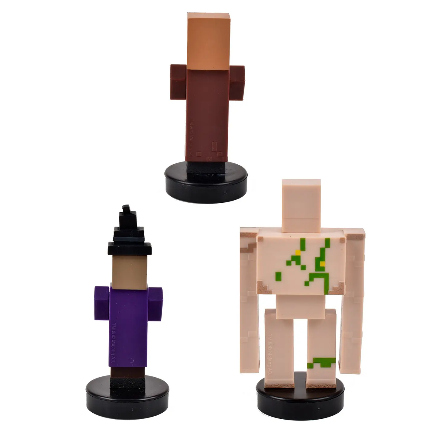 Pack De 3 Figuras Timbre Minecraft Ansaldo 34911 12