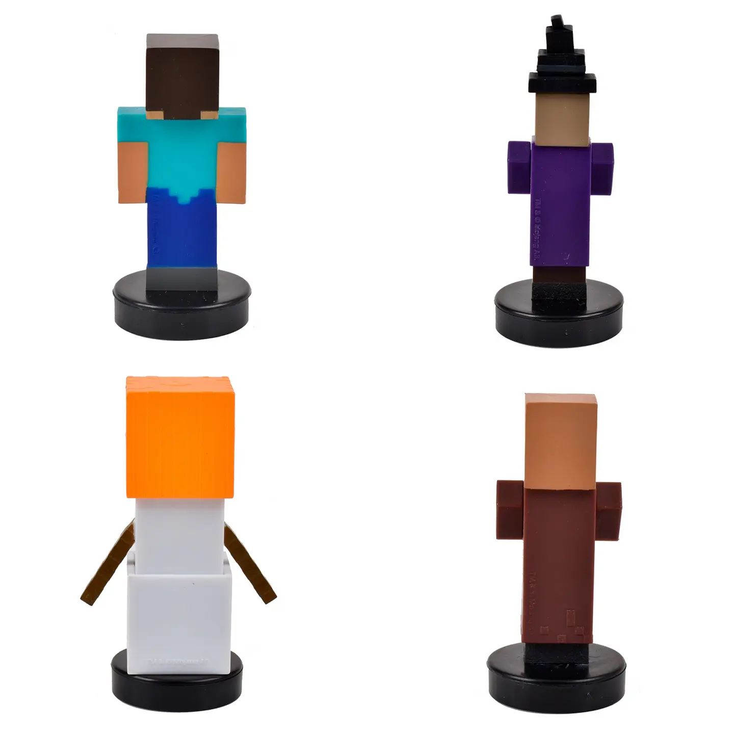 Pack De 5 Figuras Timbre Minecraft Ansaldo 34912 4