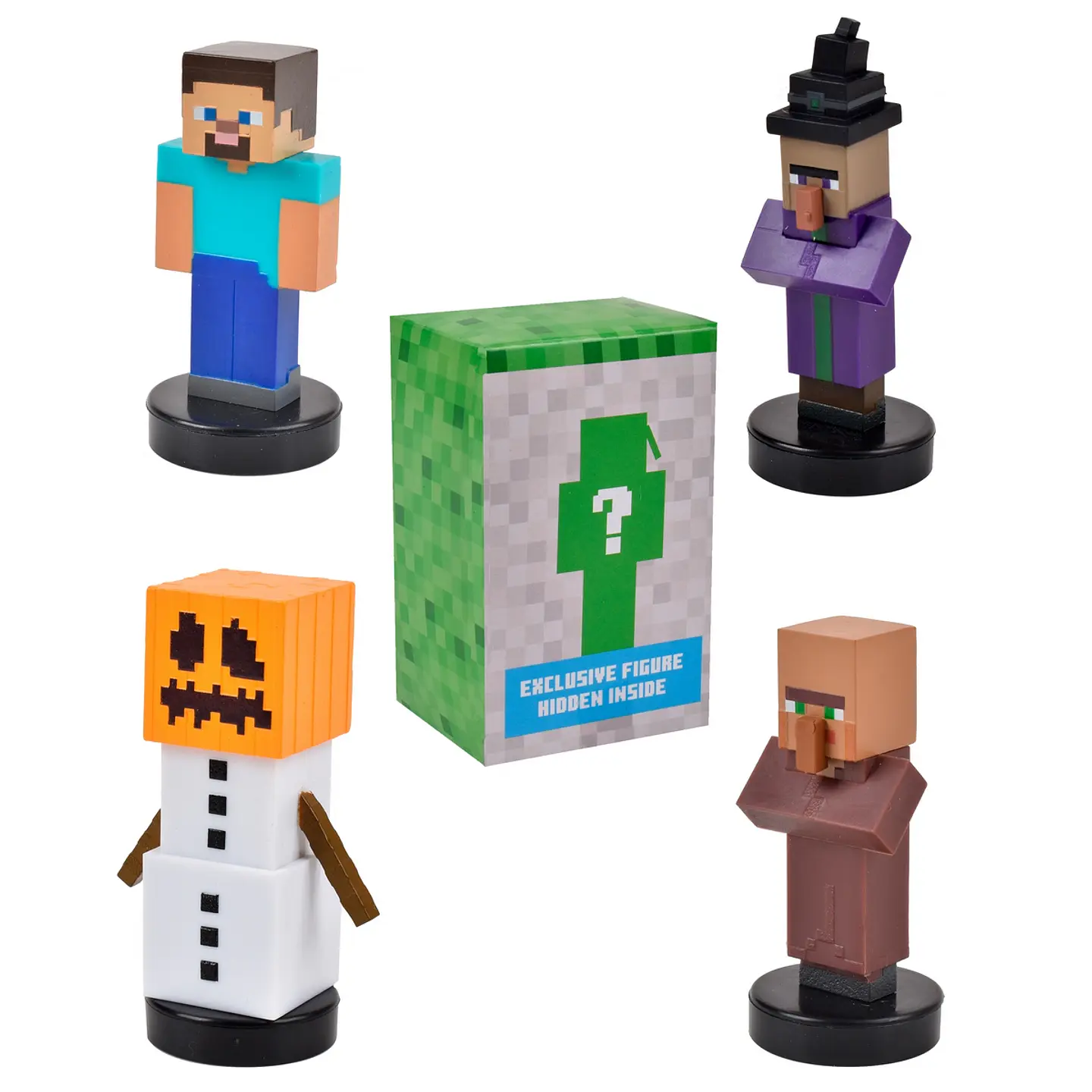Pack De 5 Figuras Timbre Minecraft Ansaldo 34912 9