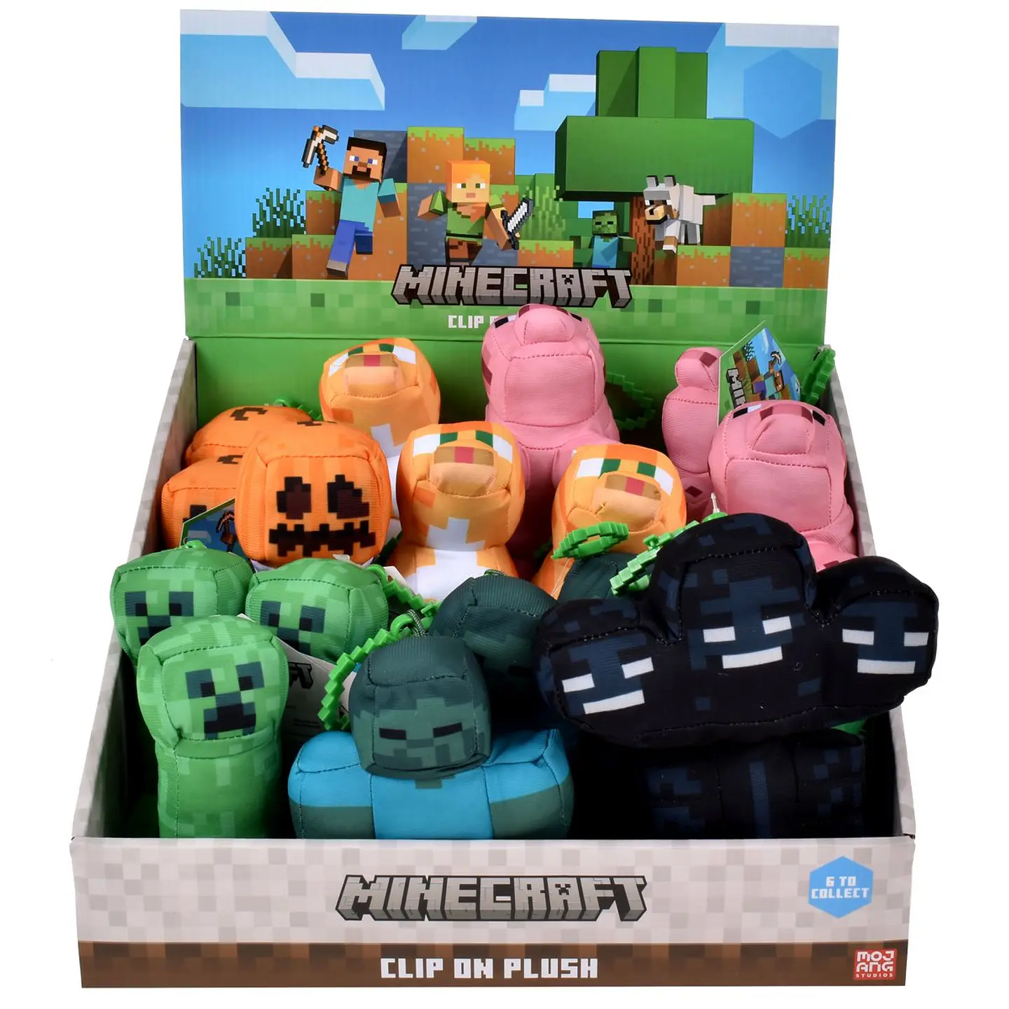 Peluche Con Clip Minecraft Ansaldo 34917 11