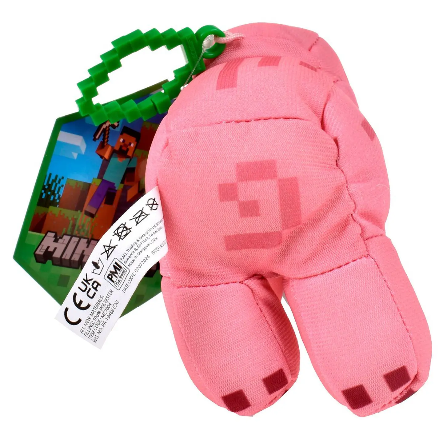 Peluche Con Clip Minecraft Ansaldo 34917 12