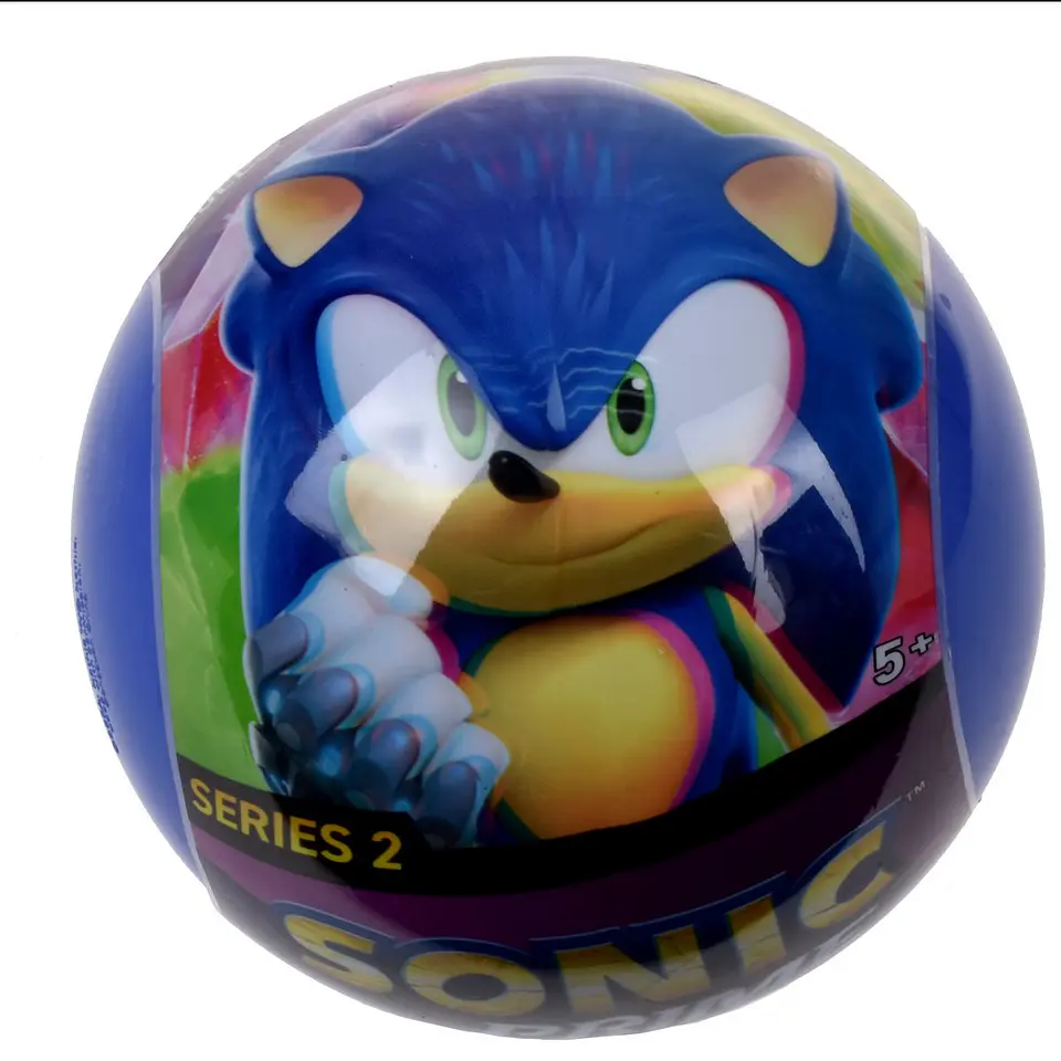 Figura Articulada De 8 Cms Sonic En Capsula Con Base Y Folleto Ansaldo 35465 6