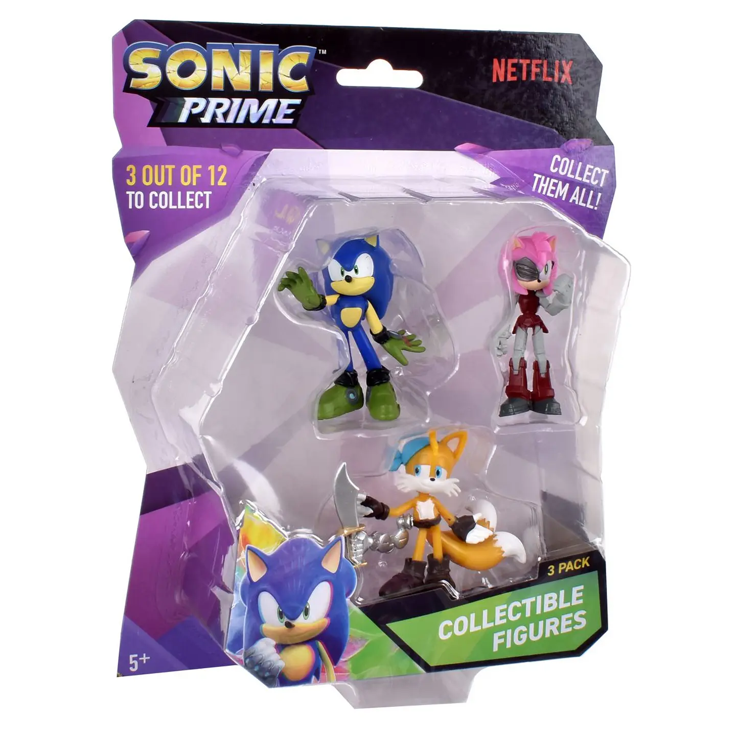PACK 3 FIGURAS SONIC DE 7 CMS ANSALDO 26966 6
