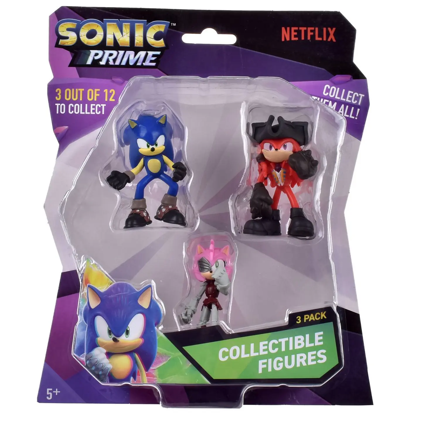 PACK 3 FIGURAS SONIC DE 7 CMS ANSALDO 26966 11