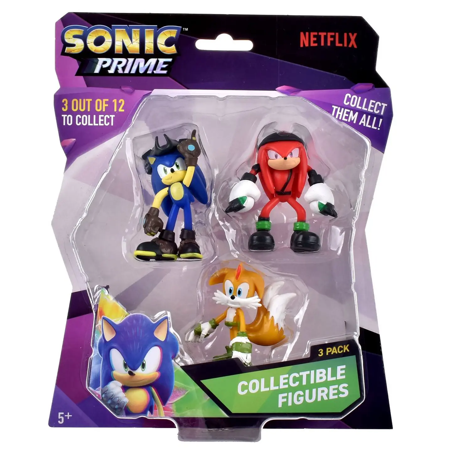 PACK 3 FIGURAS SONIC DE 7 CMS ANSALDO 26966 12