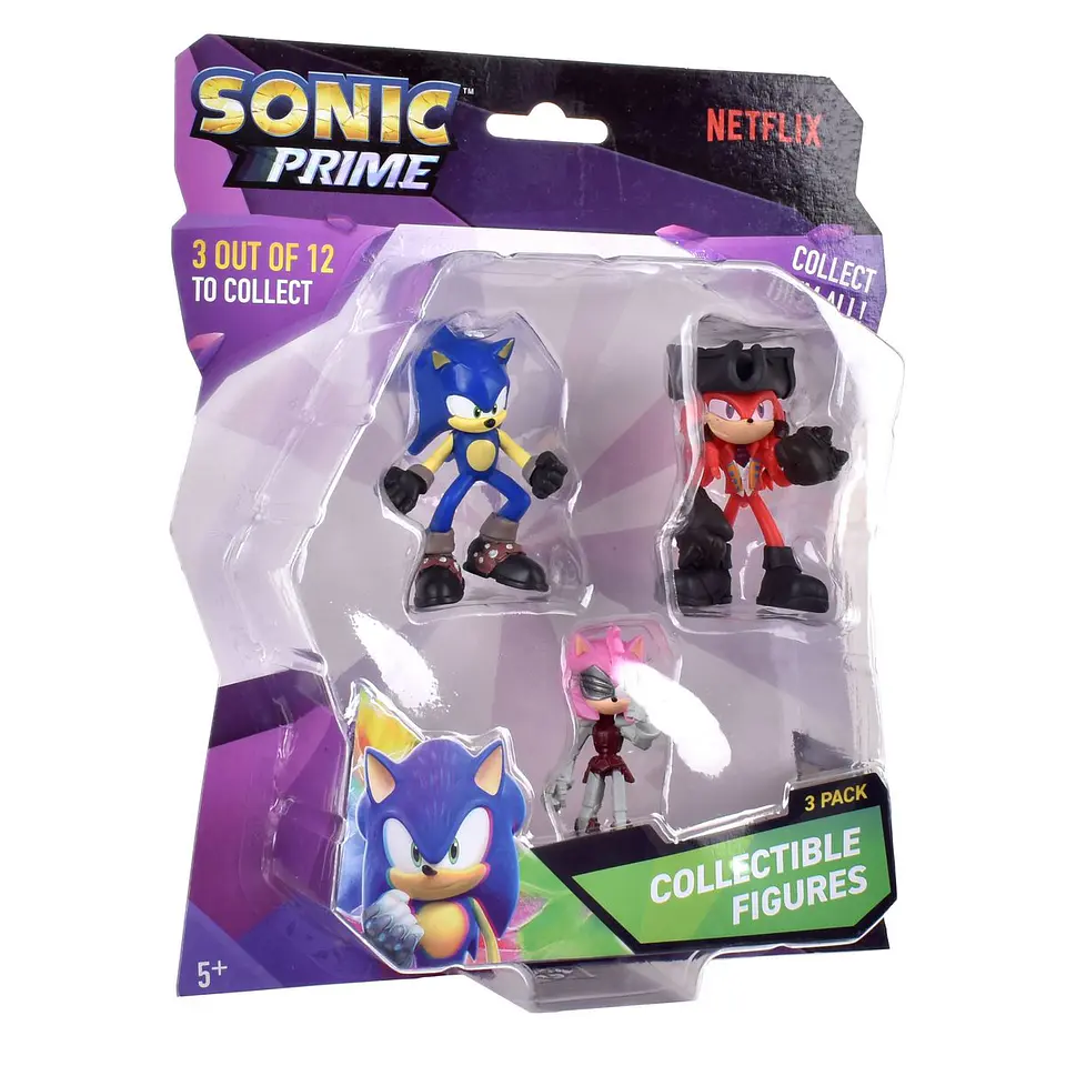 PACK 3 FIGURAS SONIC DE 7 CMS ANSALDO 26966 16