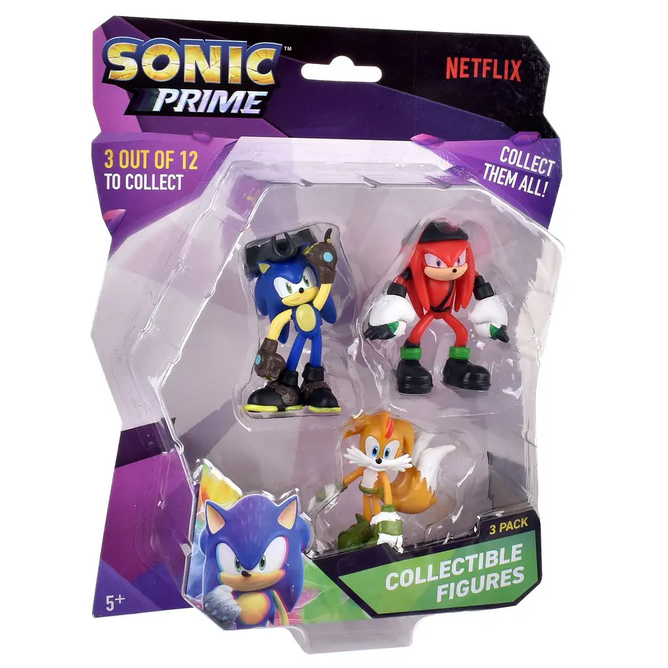 PACK 3 FIGURAS SONIC DE 7 CMS ANSALDO 26966 17