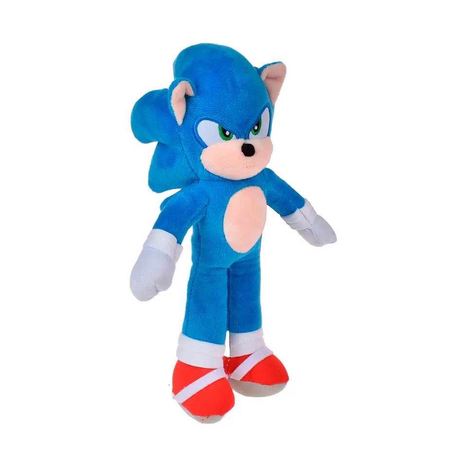 Peluche Basico Sonic De 23 Cms Pelicula Sonic 3 Ansaldo 33743 3
