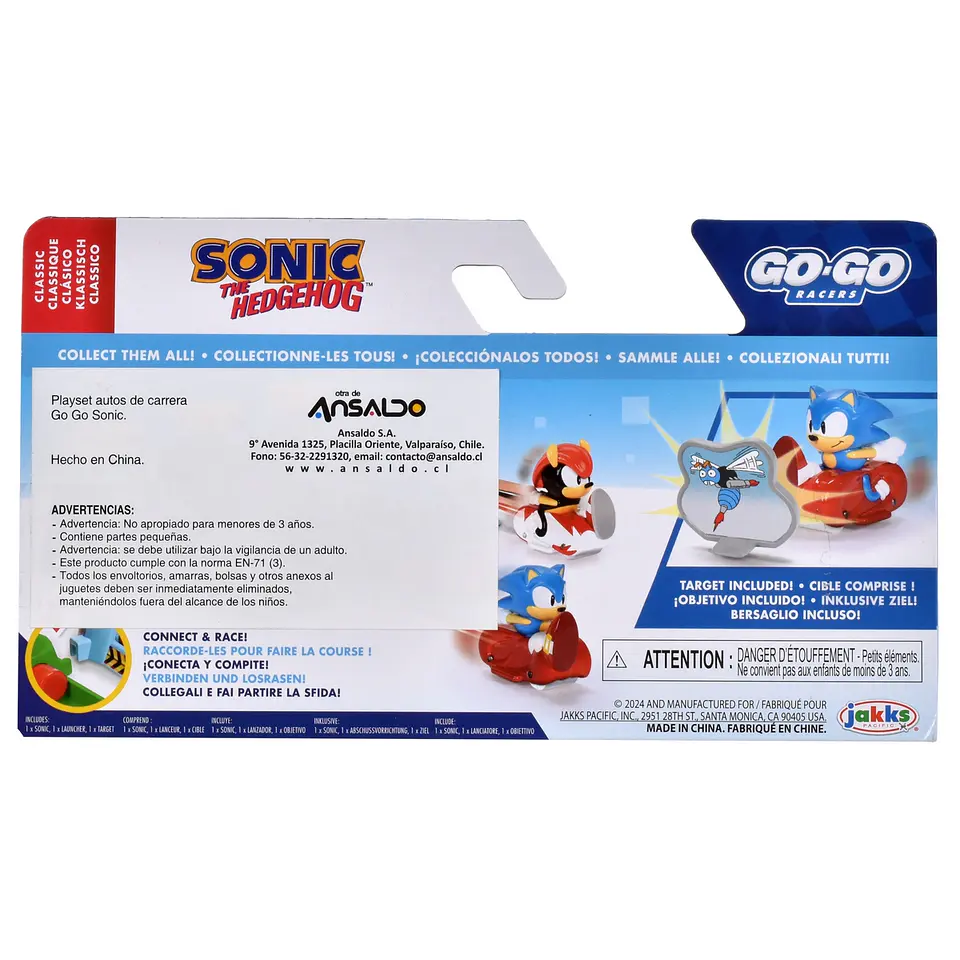 Autos De Carrera Go Go Sonic Ansaldo 35953 4