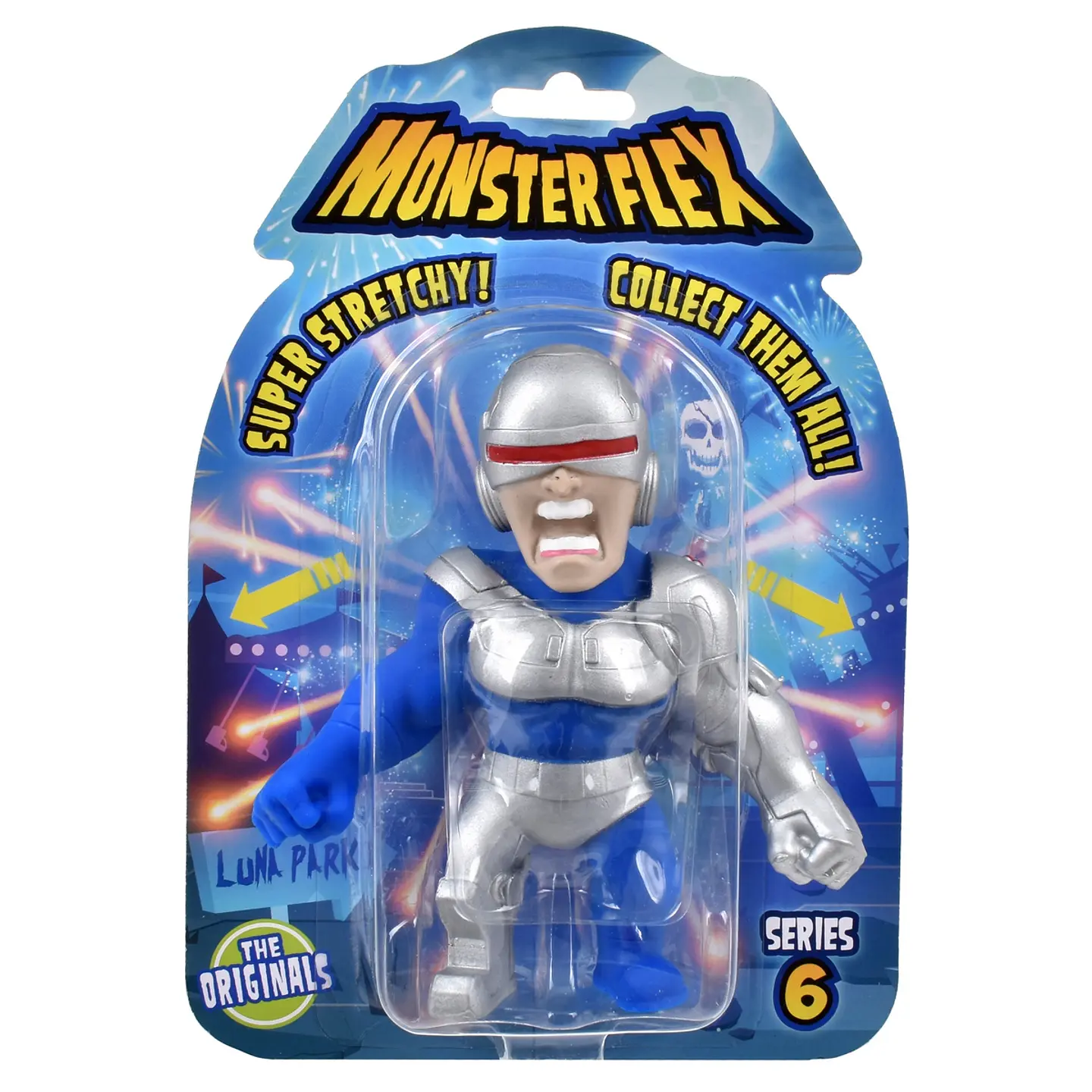 Figura Strech De Goma De 15 Cms Que Se Estira Monster Flex Ansaldo 26776 26