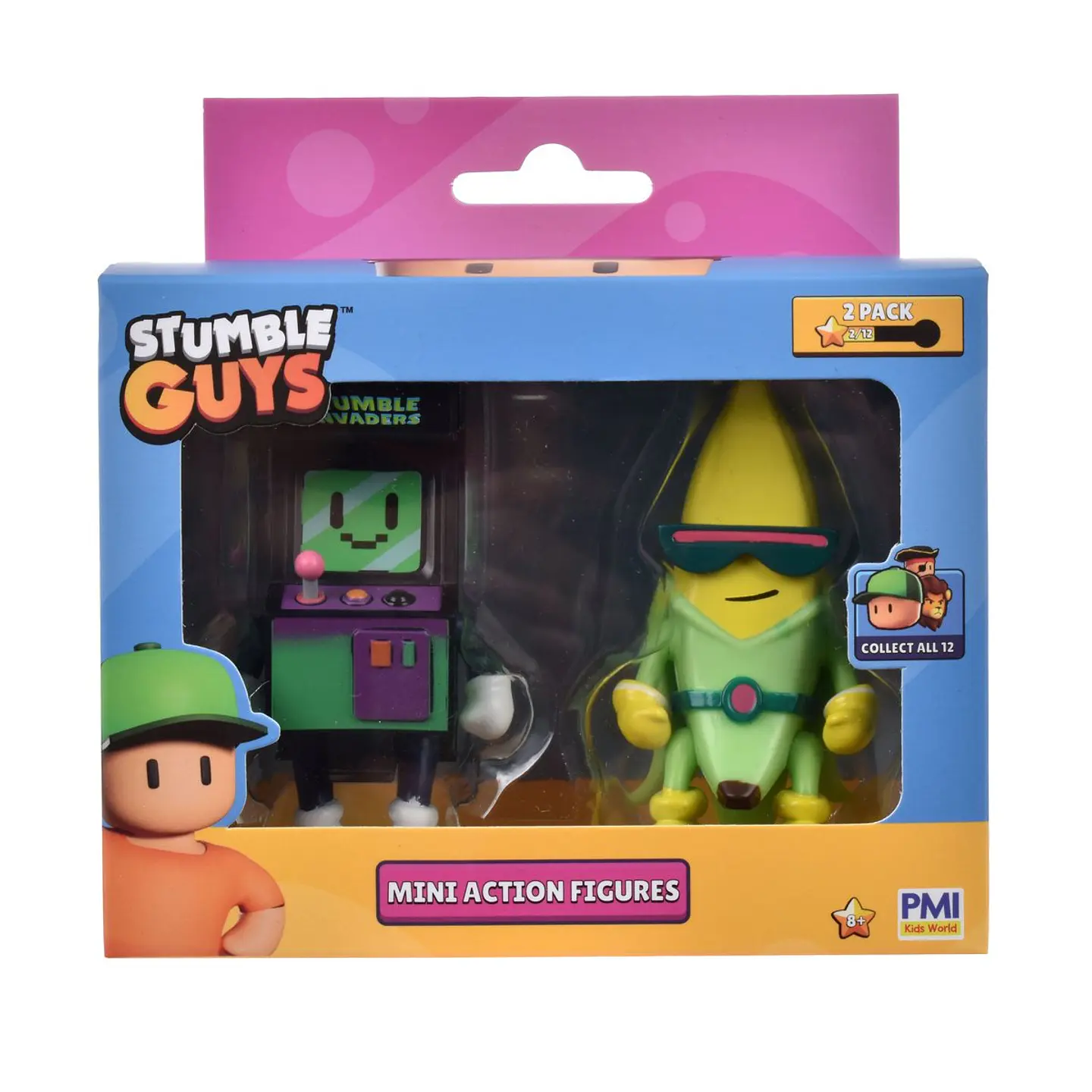 Pack 2 Figuras 8 Cms Articuladas Stumble Guys Ansaldo 32954 2
