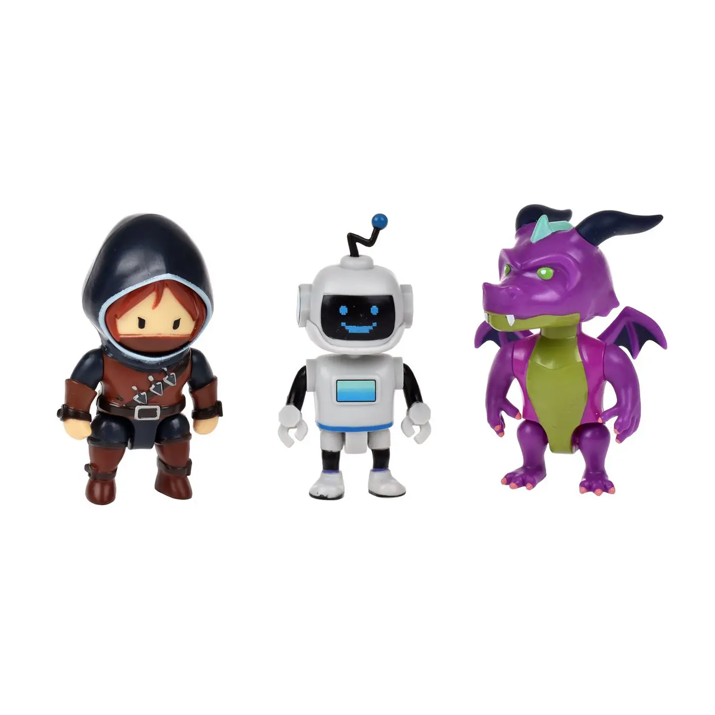 Pack 3 Figuras 8 Cms Articuladas Stumble Guys Ansaldo 32955 4