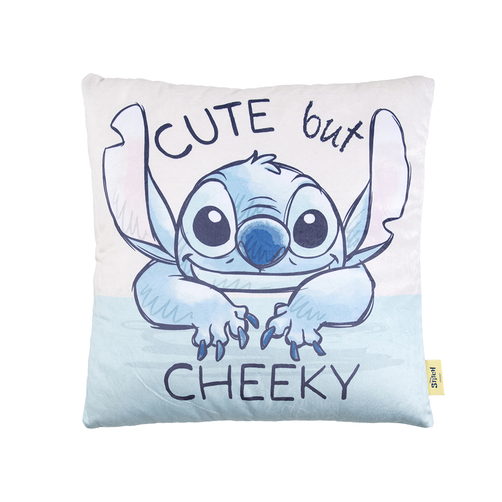 Cojín Velour Est. 40x40 cms Disney Stitch Fluffy