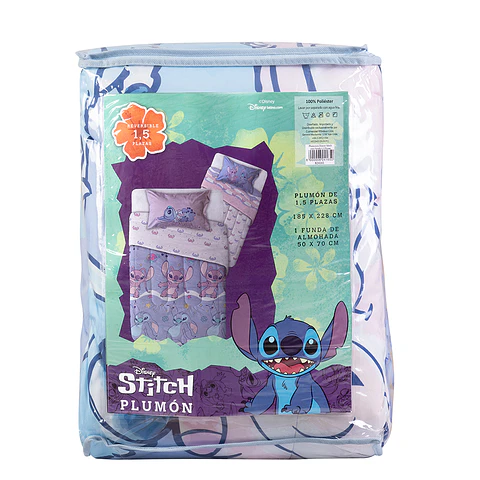 PLUMON RELL. 200 GRS SINGLE DISNEY STITCH GALAXY