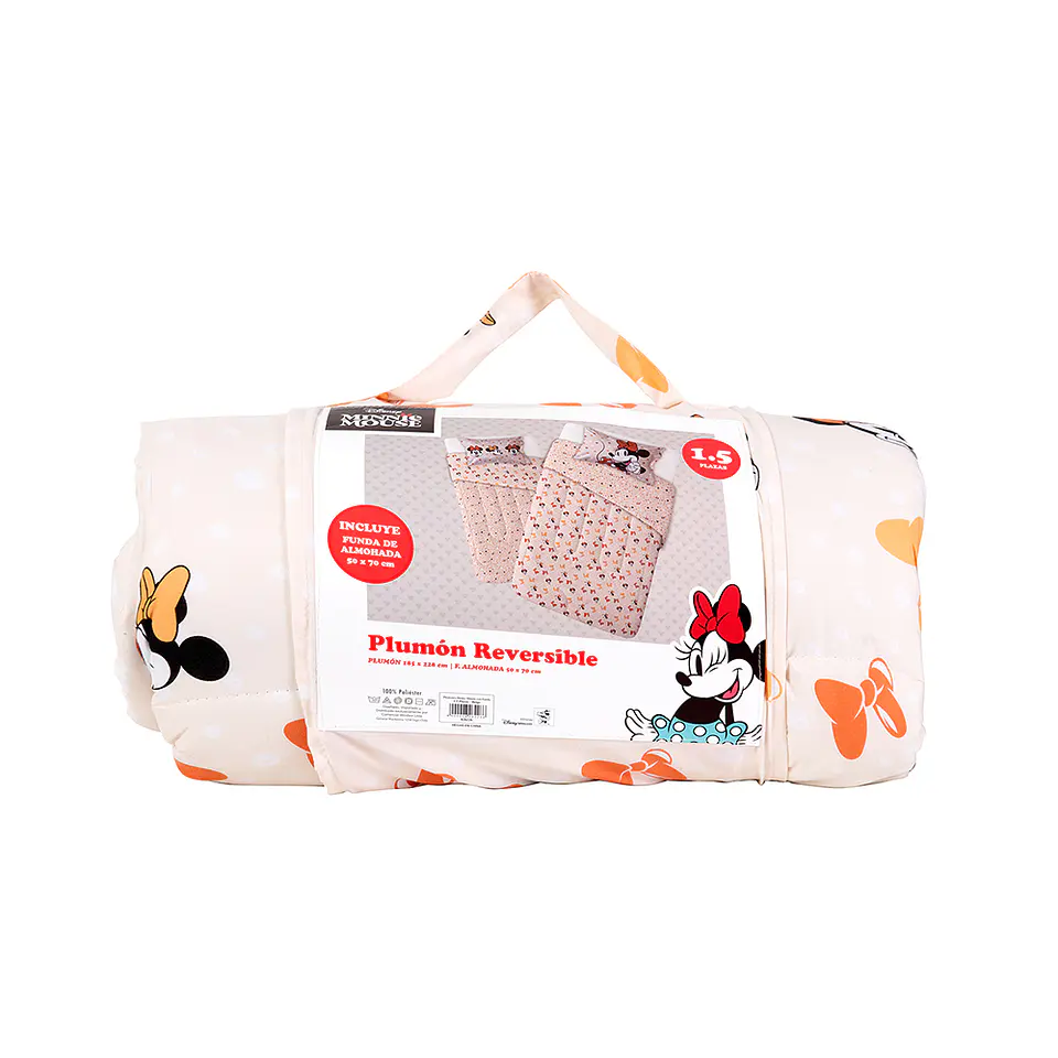 PLUMON RELL. 200 GRS SINGLE MINNIE BEIGE 1