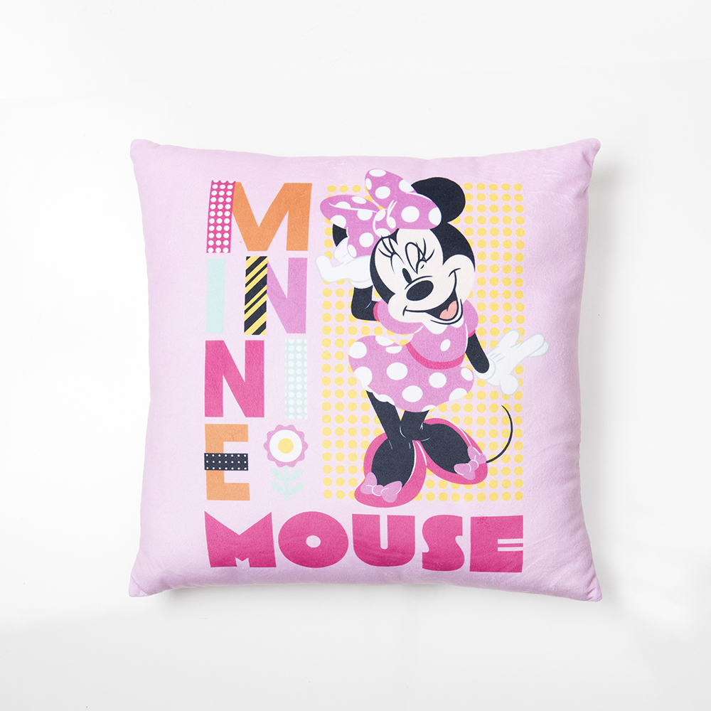 Cojín Velour Est. 40x40 cms Disney Minnie Fun