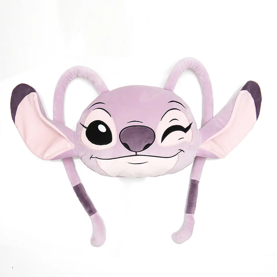 Cojin Velour C/Forma 35X32 Cm Disney Stitch Angel 1