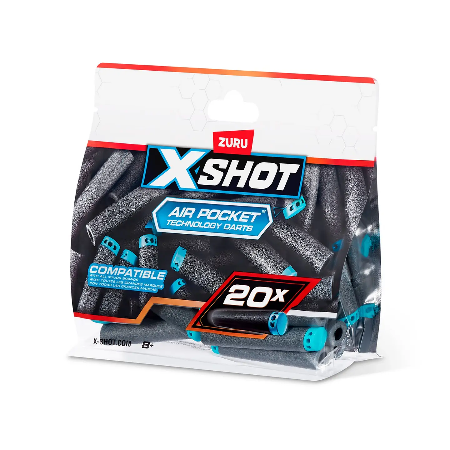 PACK 20 DARDOS X-SHOT ANSALDO 34207 1