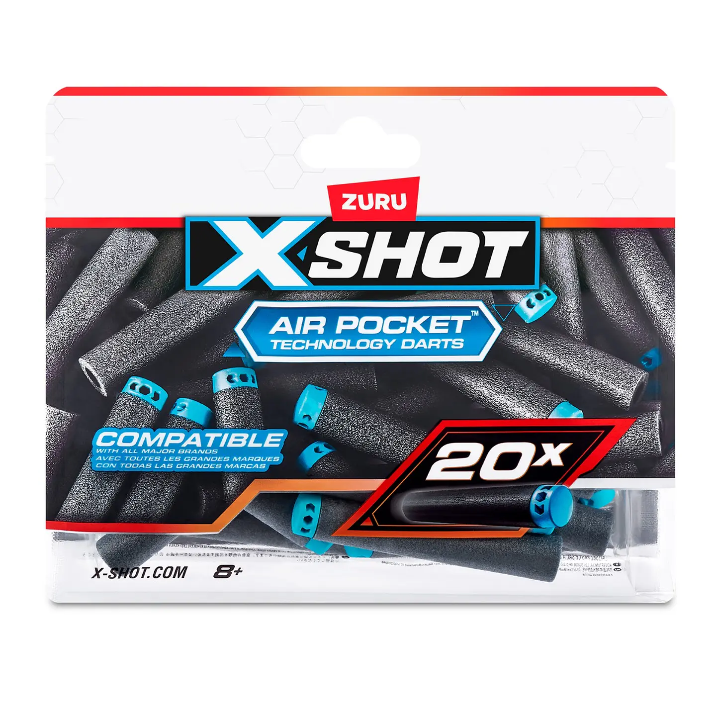 PACK 20 DARDOS X-SHOT ANSALDO 34207 2