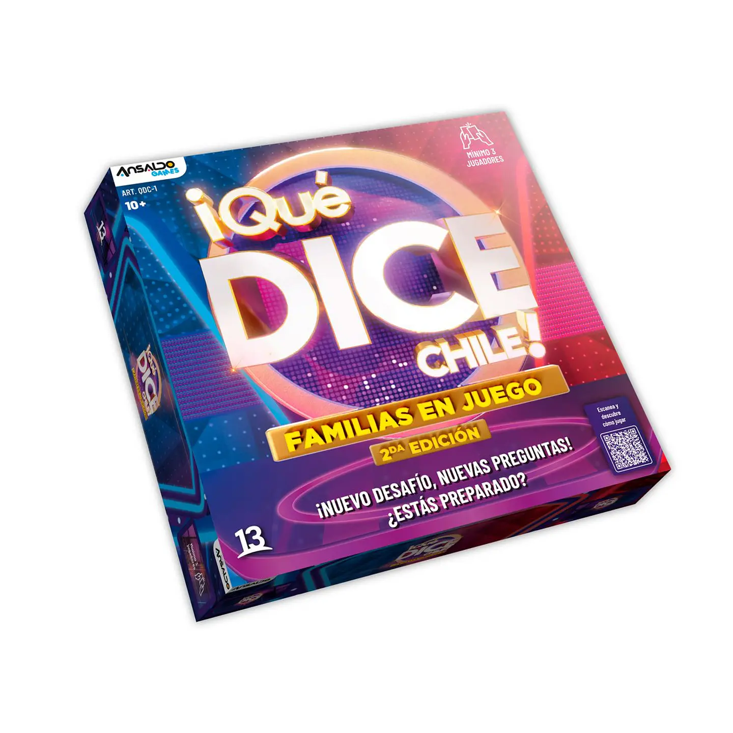 JUEGO DE MESA QUE DICE CHILE FAMLIAS EN JUEGO ANSALDO 36020 1