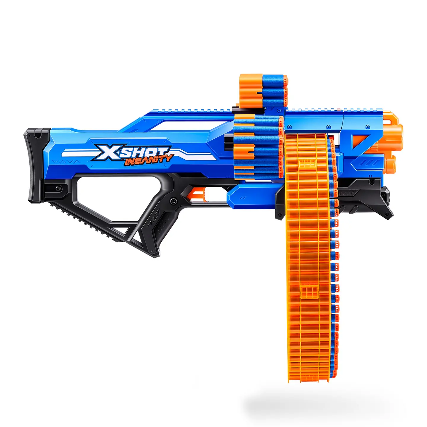 Lanza Dardos Insanity Mad Mega Barrel Con 72 Dardos X-Shot Ansaldo 34871 2