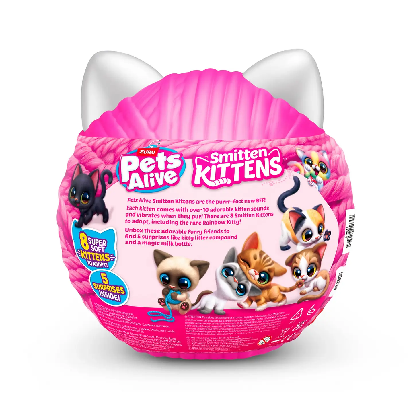 PETS ALIVE PELUCHE GATO ENAMORADO EN HUEVO ANSALDO 30288 9