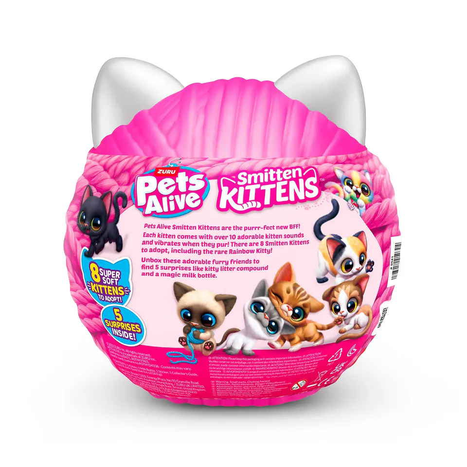 PETS ALIVE PELUCHE GATO ENAMORADO EN HUEVO ANSALDO 30288 9