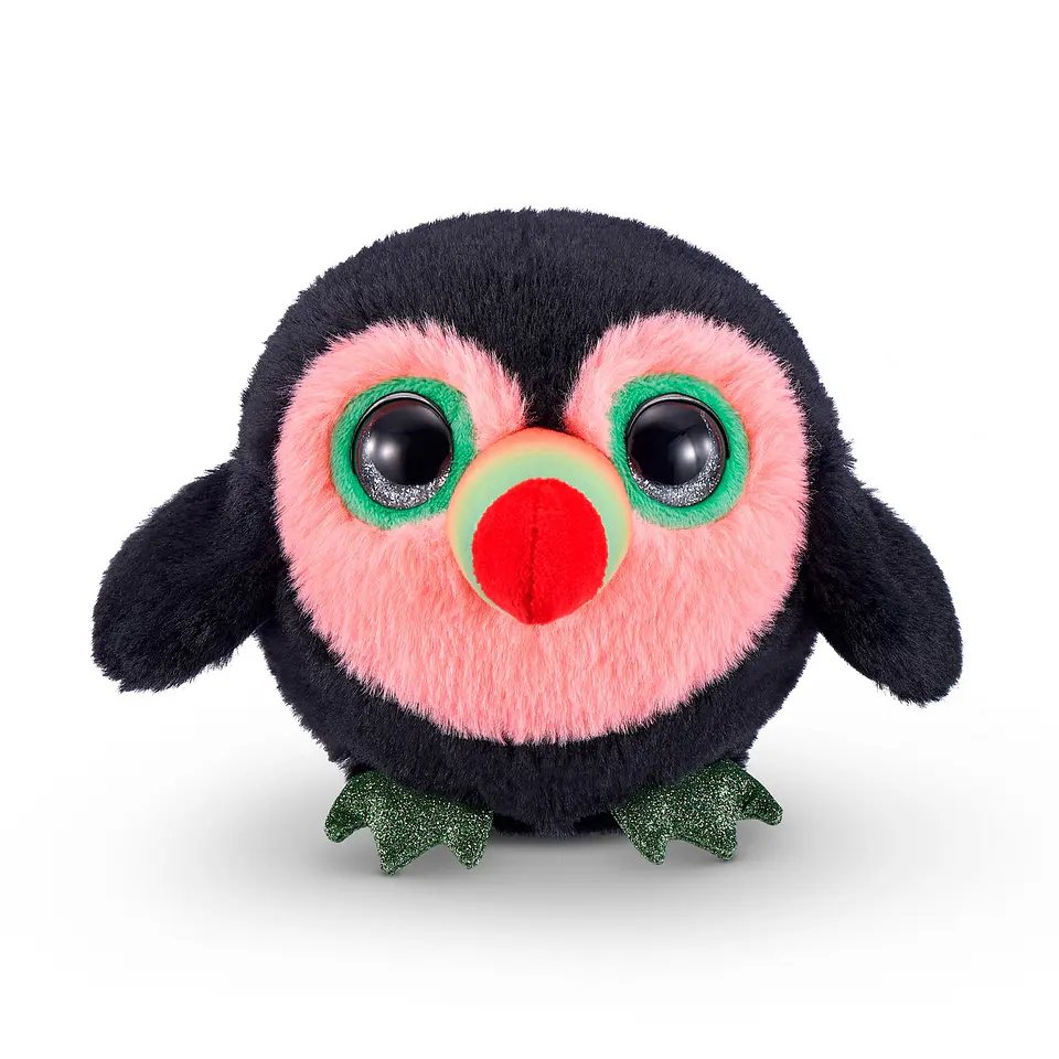 PELUCHE PAJARO LOCO EN HUEVO PETS ALIVE ZURU MODELOS SURTIDOS ANSALDO 26956 4