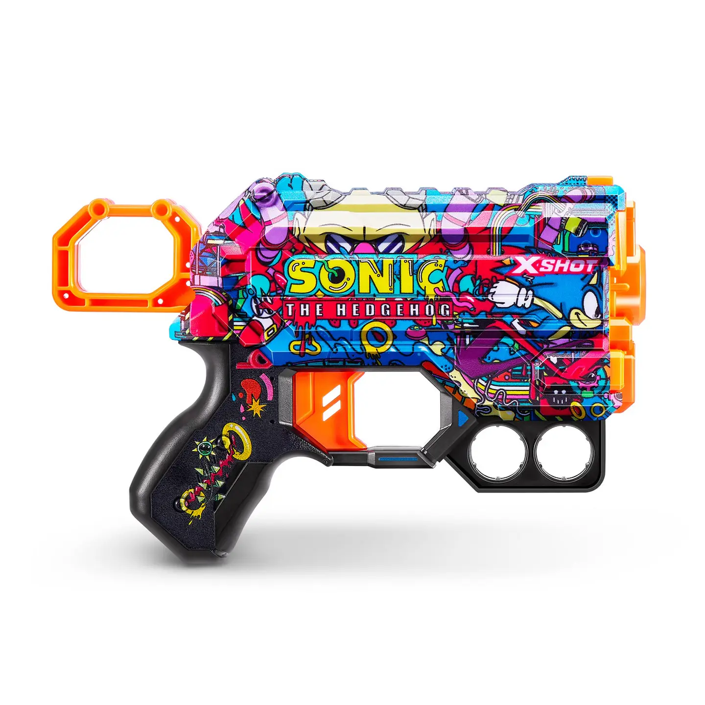 LANZA DARDOS SKIN MENACE SONIC CON 8 DARDOS X-SHOT ANSALDO 35682 7